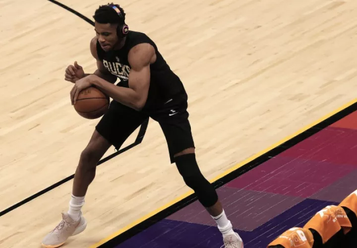 Giannis Antetokounmpo. Foto:EFE
