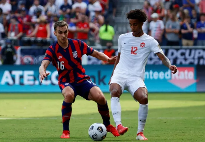 Estados Unidos venció a Canadá. Foto:EFE