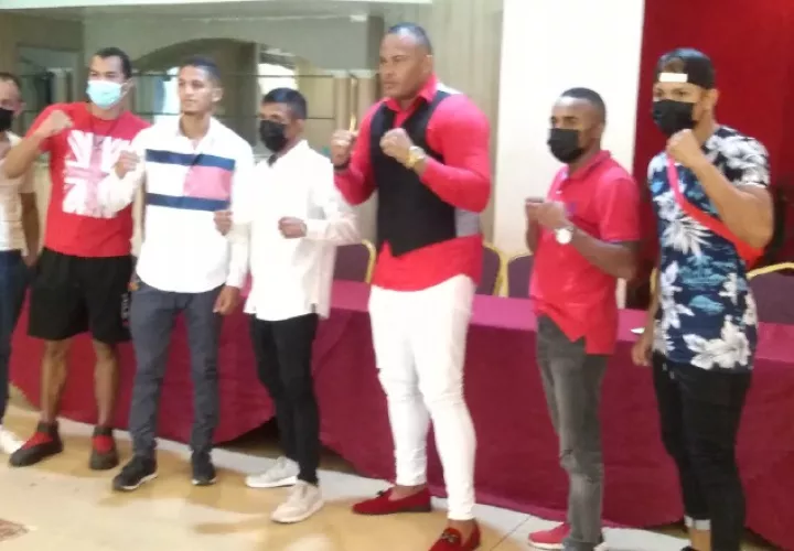Boxeadores que tendrán acción este viernes en la cartilla de Master Promotions Foto: Cortesía