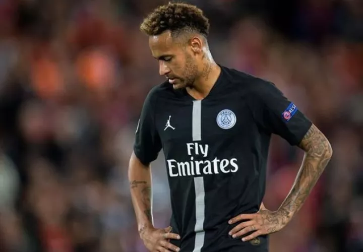 Neymar  jugador del PSG de Francia Foto:EFE