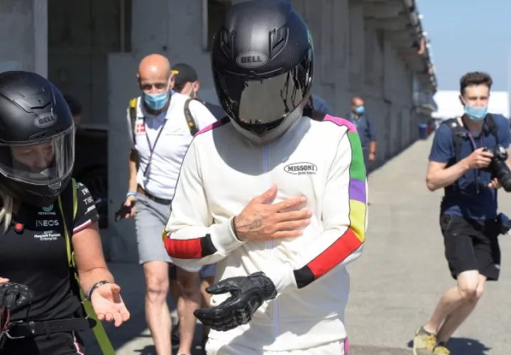 Lewis Hamilton. Foto:EFE