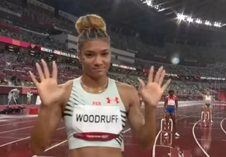 Gianna Woodruff.  Foto:@Pandeportes
