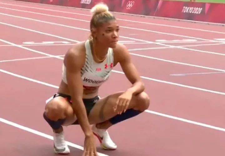 Gianna Woodruff.  Foto:@Pandeportes