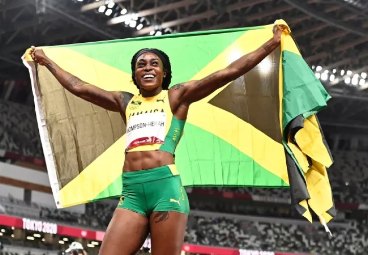 Elaine Thompson-Herah.