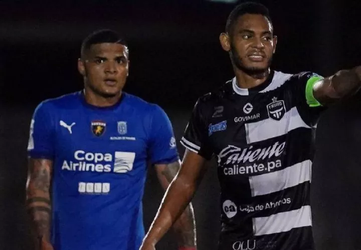 Emanuel Chanis e Ismael Díaz. Foto:@LPF