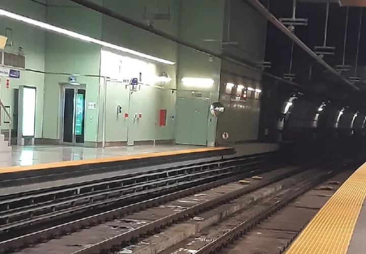 La Línea 1 cuenta con un tramo subterráneo de 20 metros de profundidad en las estaciones, El túnel de la Línea 3 será más profundo. Archivo