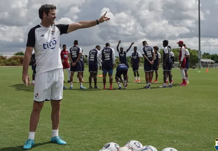 Thomas Christiansen, técnico de la selección de Panamá. Foto: Fepafut