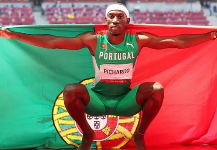 Pedro Pablo Pichardo nacido en Cuba y nacionalizado portugués, ganó oro para los lusos.  Foto:EFE
