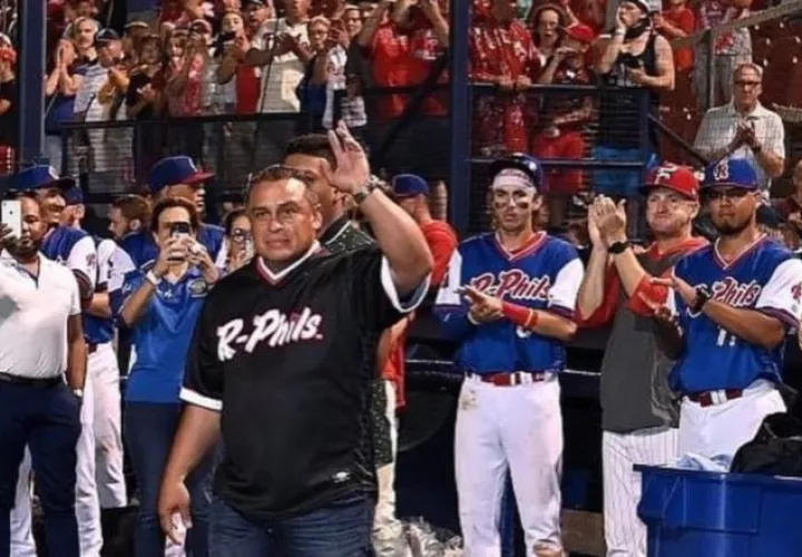 Carlos 'Calicho' Ruiz logró ganar una Serie Mundial con los Filis. Foto: