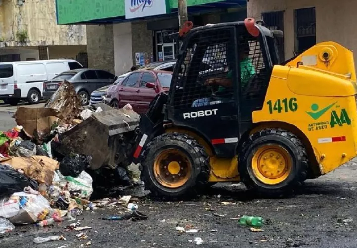En la capital hay un problema con la recolección de la basura. Foto: Archivo