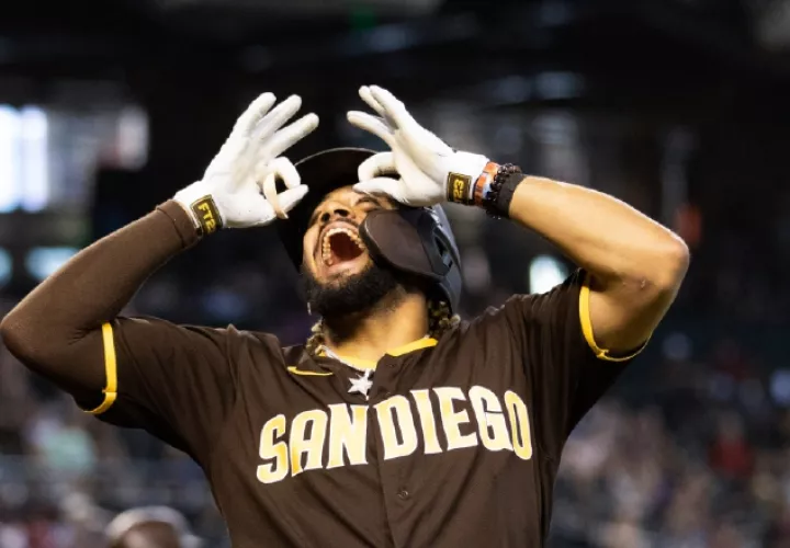 Fernando Tatis Jr. con buena temporada en las mayores. Foto: Twitter