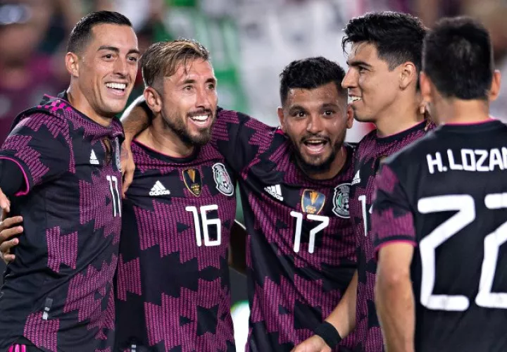 Jugadores del equipo mexicano. Foto>@FMF