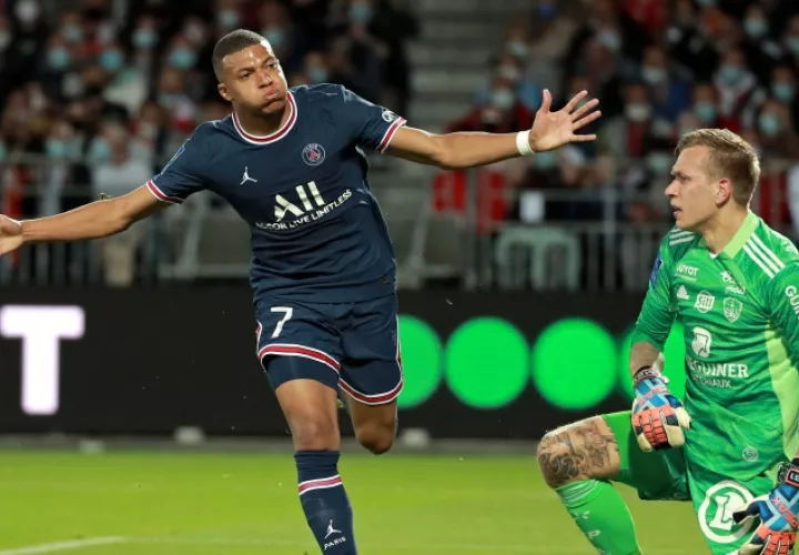 Kylian Mbappé, jugador del PSG francés. Foto:EFE