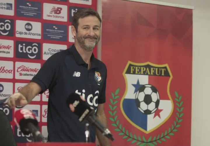 Thomas Christiansen, técnico del seleccionado panameño. Foto: Víctor Arosemena