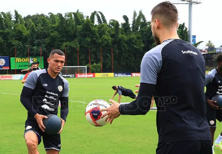 Entrenamientos de Costa Rica. Foto:@fedefutbolcrc 