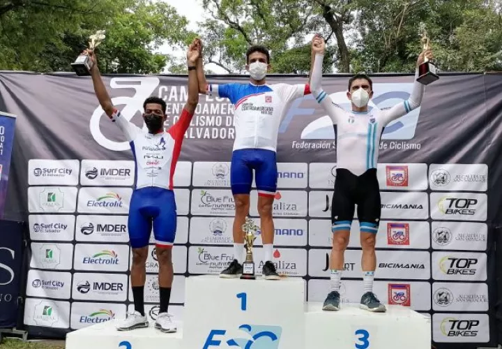 Panamá se alzó con oro y plata la prueba de relojeros en el Campeonato Centroamericano de Ciclismo. Foto: @Fepaci 