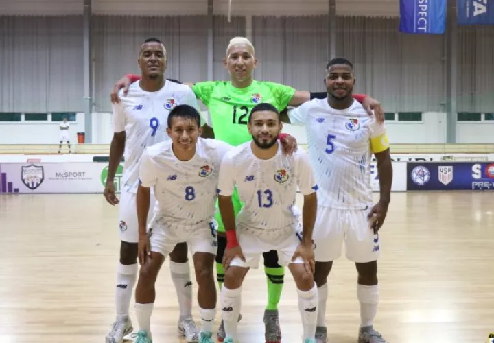 Equipo de Futsal de Panamá Foto.@Fepafut