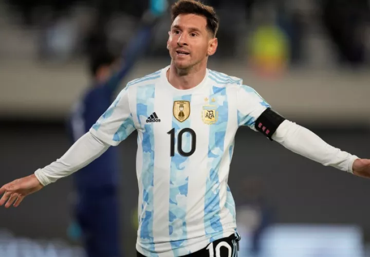 Messi hizo un triplete. Foto:EFE