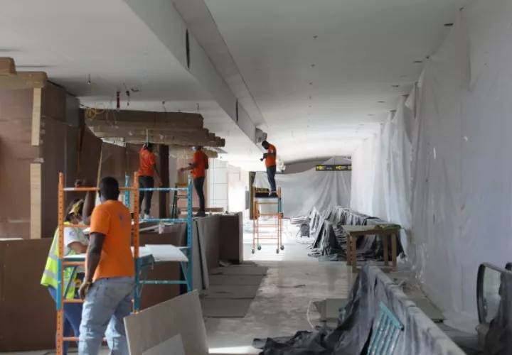Ejecutan mantenimiento. Cortesía