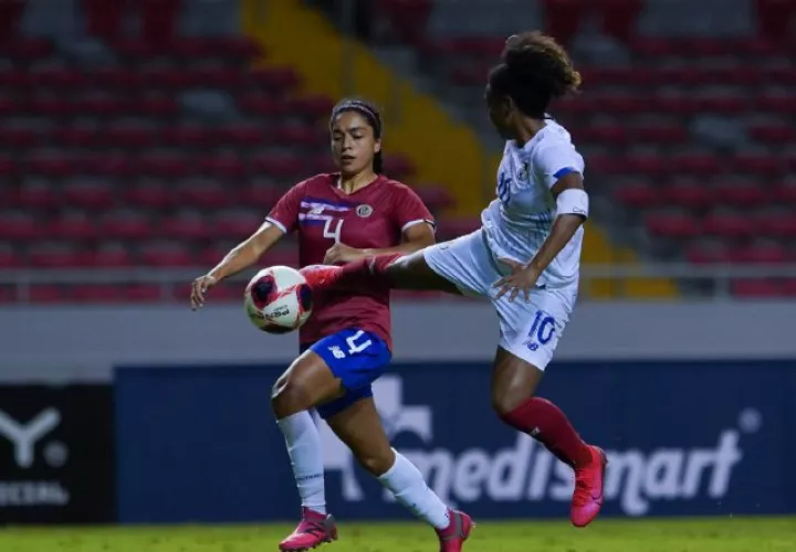 Marta Cox anotó el gol del triunfo ante las ticas. Foto:Fepafut
