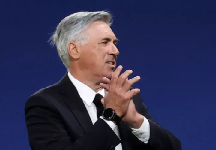 Carlo Ancelotti, entrenador del Real Madrid. Foto.EFE