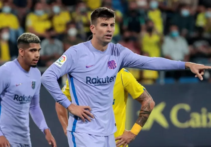 Gerard Piqué, defensa del Barcelona. Foto.EFE