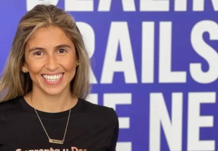 Marcela Canas, lista para la prueba.