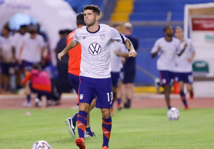 El joven Christian Pulisic no fue tomado en cuenta, sigue recuperándose de una lesión que sufrió en el juego contra Honduras. Foto:EFE