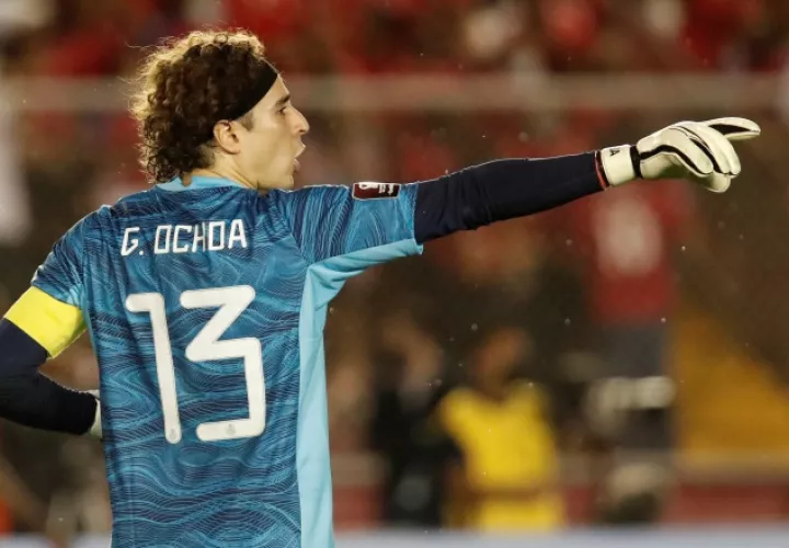 Guillermo 'Memo' Ochoa, portero de México. Foto: EFE
