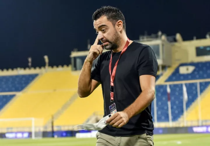 Xavi Hernández, jugador del Barcelona Foto:EFE