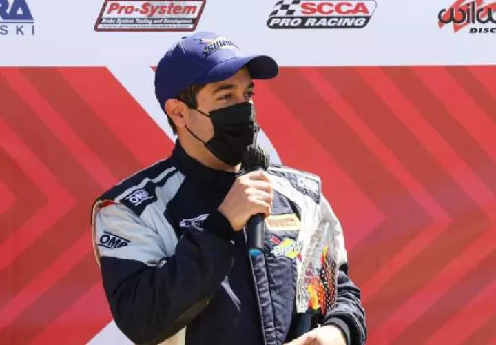 Óscar Terán, se proclamará por primera vez campeón de la categoría Pro Am, al ser el líder con 88 puntos en el torneo. Foto: Cortesía