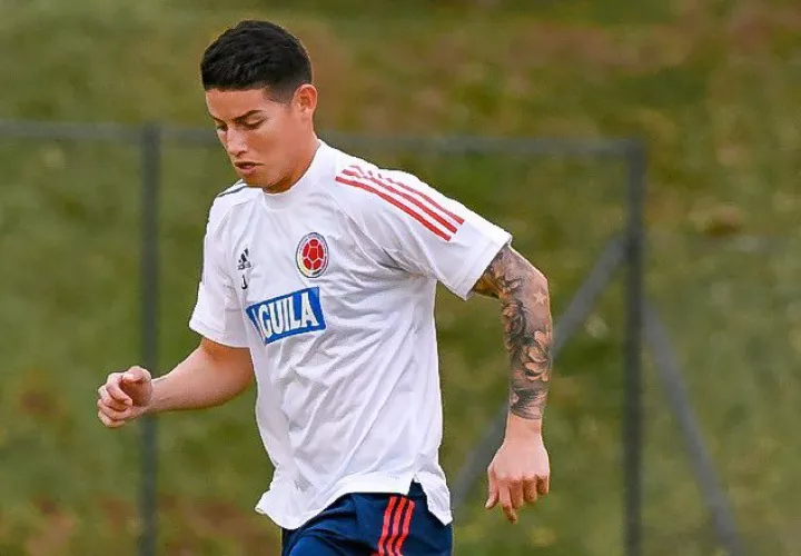 James Rodriguez. Foto:Twitter