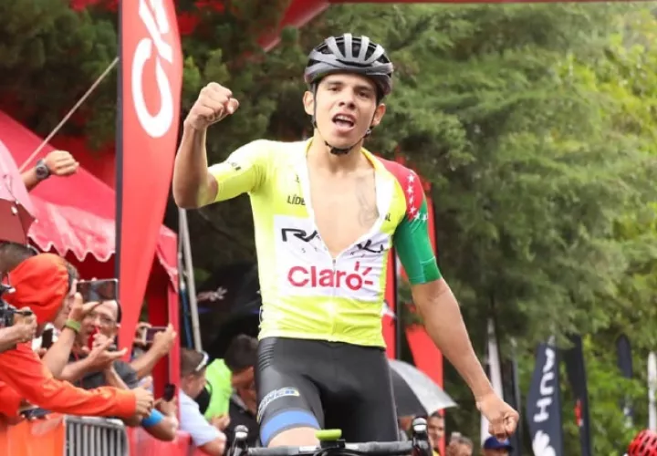 Franklin Archibold fue el ganador de la Vuelta en el 2019 y es una de la esperanzas panameña en levantar el título nuevamente Foto:Fepaci