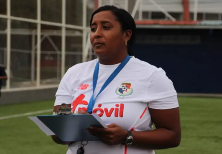 Raiza Gutiérrez, entrenadora de Panamá Foto: Fepafut