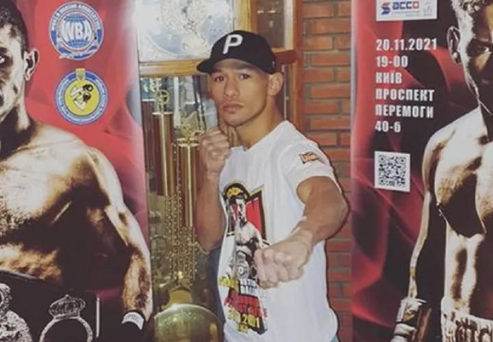 Luis  Concepción, se encuentra preparado para su pelea de mañana ante el ucraniano, Artem Dalakian. Foto: Instagram