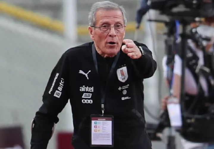 Óscar Washington Tabárez, termina su ciclo con Uruguay. Foto:EFE