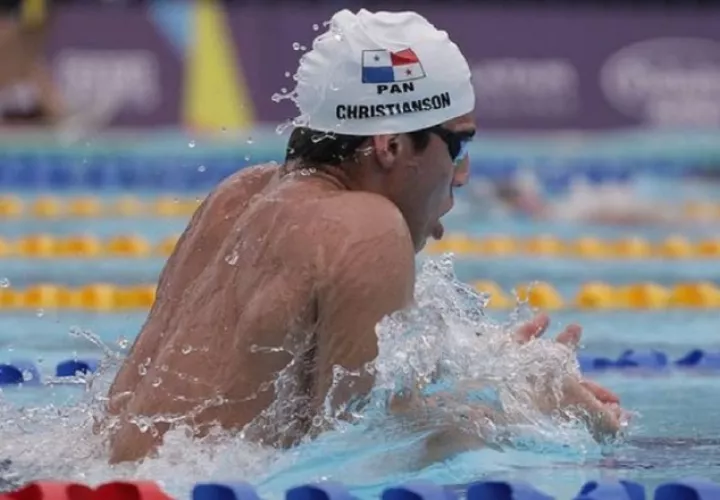 Tyler Christianson, logró la primera presea para Panamá. Archivo