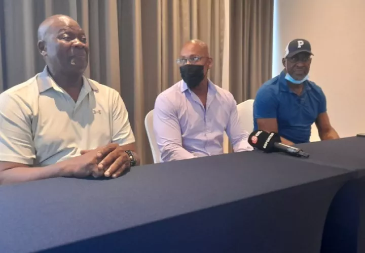 Vicente Duncan, José Manuel Rivas y Mario Butler, dieron los detalles del evento deportivo. 