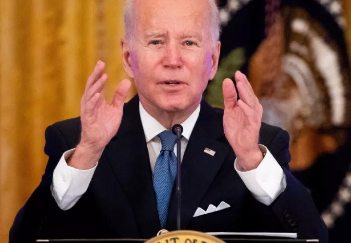 El presidente Joe Biden participa en una reunión con el Consejo de Competencia de la Casa Blanca en Washington. EFE