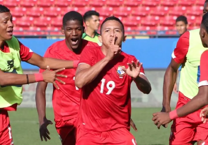 Así celebró Keny Bonilla, el tercero gol de Panamá. Fepafut