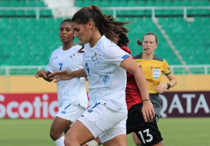 Daniela Hincapié, fue la gran protagonista a la ofensiva al conseguir un hat-trick ante las trinitenses. Fepafut