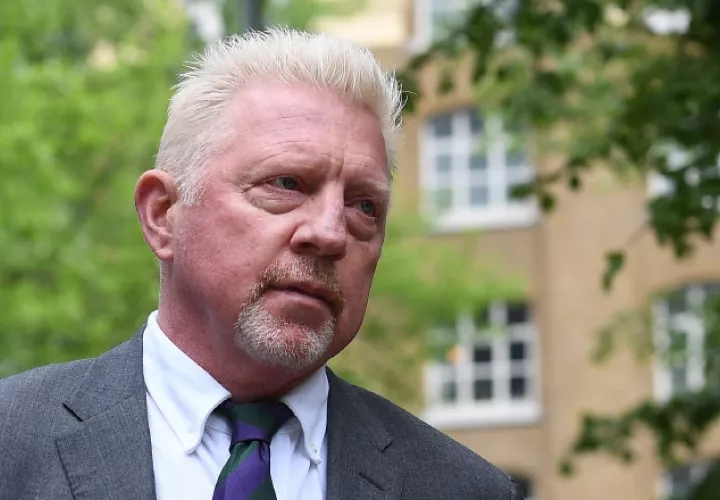 El legendario extenista alemán Boris Becker. Foto:EFE
