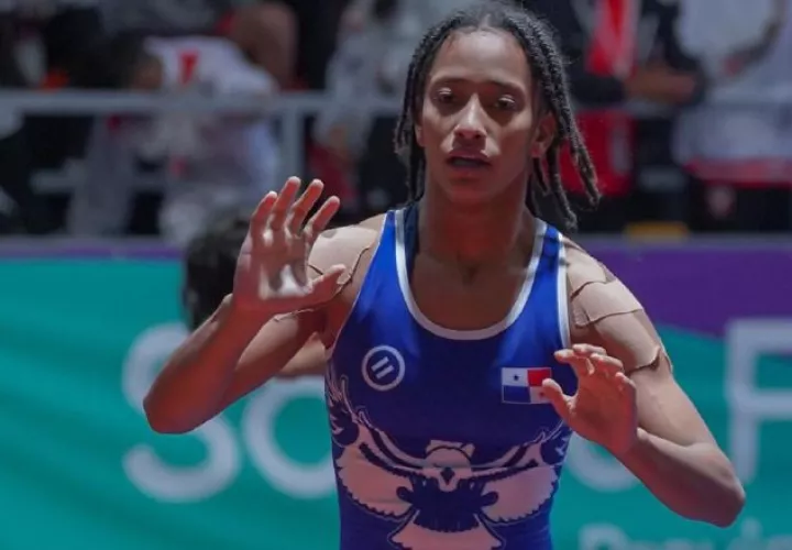 La luchadora Yusneiry Agrazal  ganó bronce. Foto: COP
