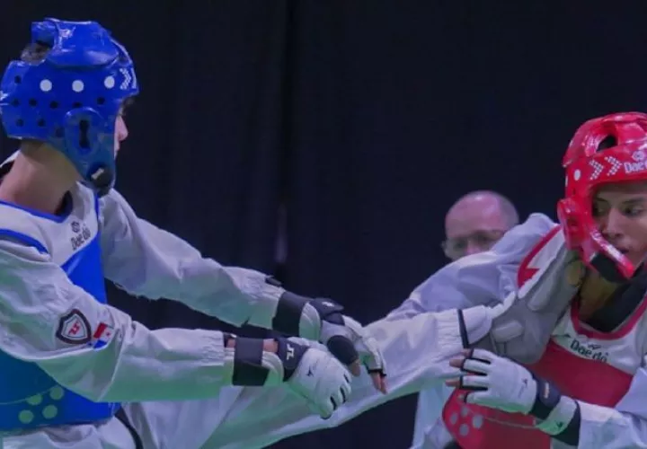 En la disciplina del taekwondo, Edgardo Pastor, logró la otra medalla panameña el sábado. Cortesía