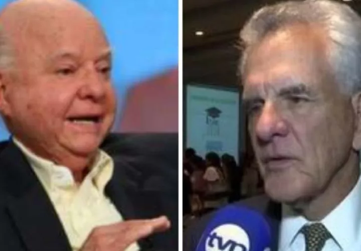 Mario Julio Galindo Heurtematte y  Stanley Motta.