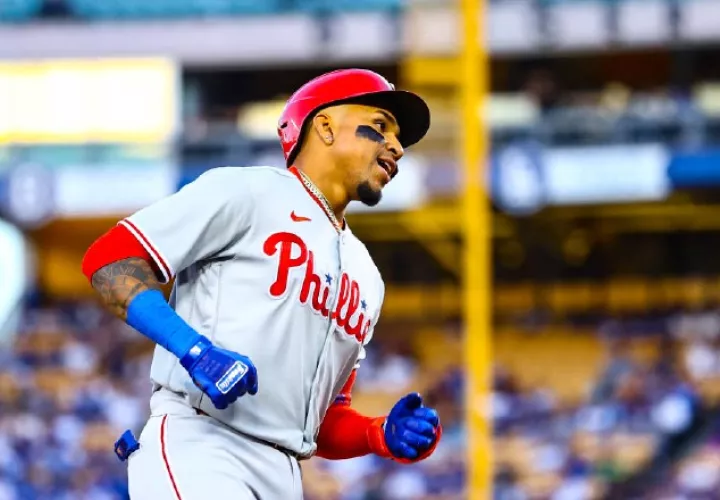 Johan Camargo de los Filis. Foto: @Phillies