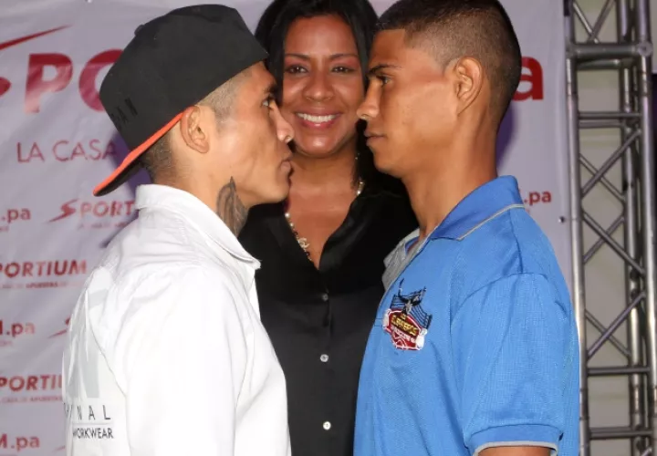 Salvador Juárez /(izq.), Rouss Laguna y Keyvin Lara. Foto: Víctor Arosemena