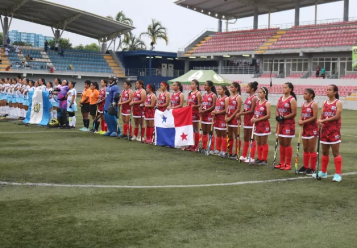 Panamá viene de jugar ante Guatemala en la rama femenina.  Foto:Cortesía