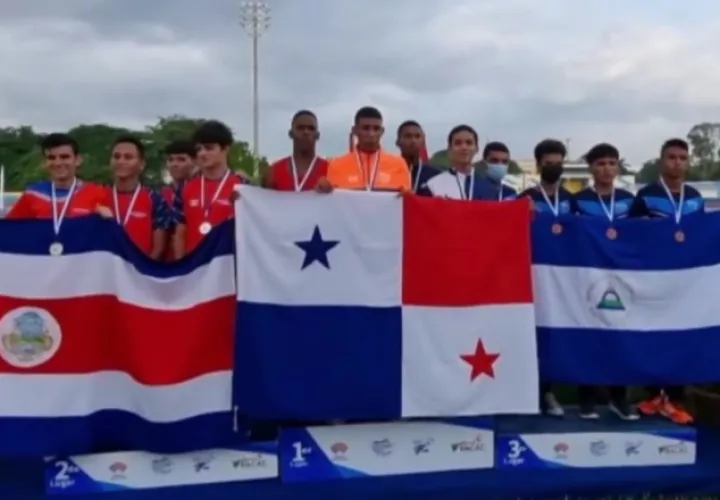 Panamá obtuvo medalla en el relevo 4X100 masculino. Foto: Instagram