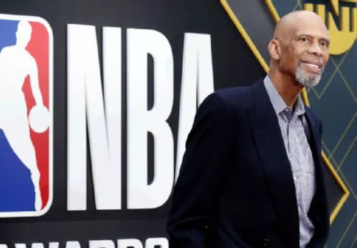 Kareem Abdul-Jabbar, jugó en los Lakers. Foto:EFE
